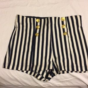 FOREVER 21 Striped Shorts